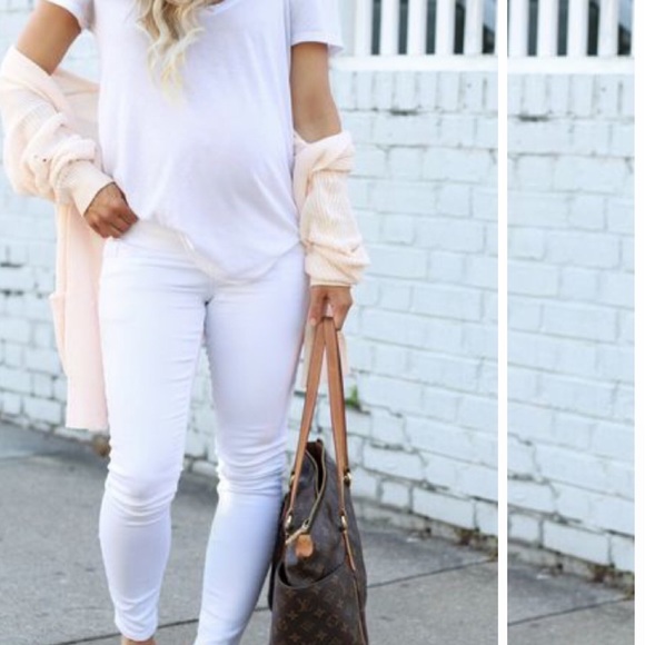 Madewell Denim - NWOT Madewell // Maternity Skinny White Jeans